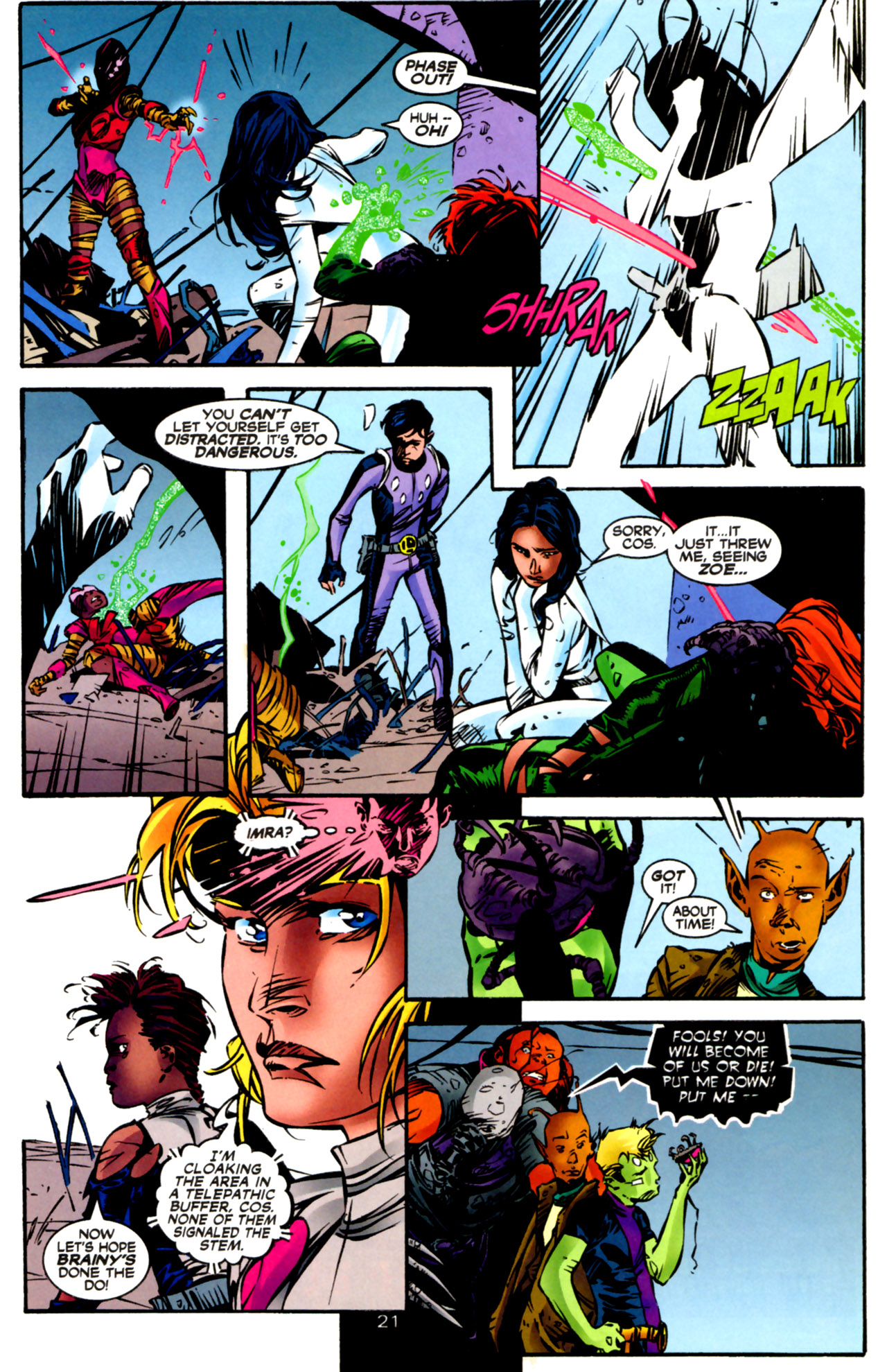 Legion of Super-Heroes (1989) 123 Page 21