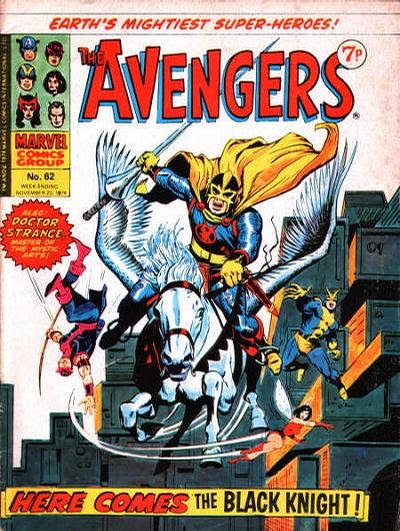 Marvel UK Avengers #62, the Black Knight