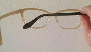 Vivienne Westwood blonde glasses