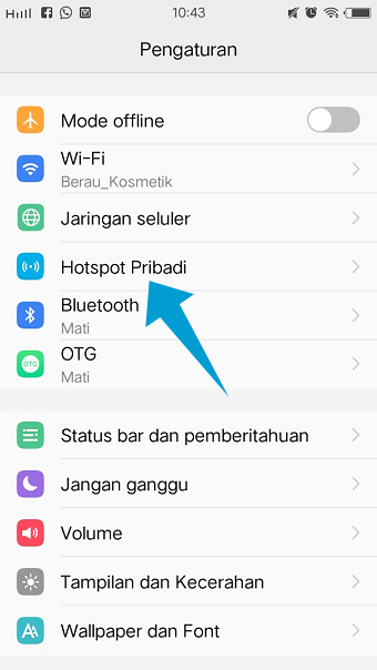 Cara menjadikan smartphone Android menjadi modem Cara menjadikan smartphone Android menjadi modem