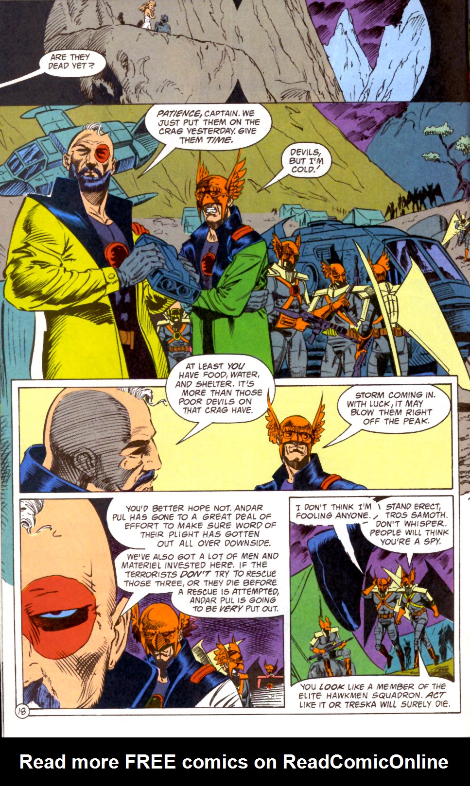 Read online Hawkworld (1990) comic -  Issue #23 - 19