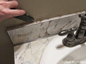 how to replace a sink counter top