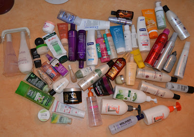 Spring cleanup on my bathroom shelves