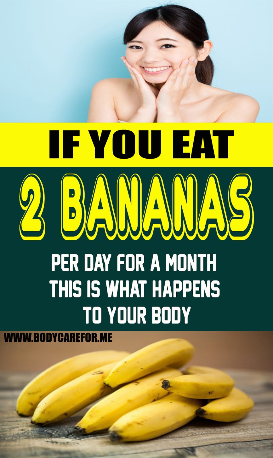 In The Event That You Eat 2 Bananas Per Day For A Month This Is What