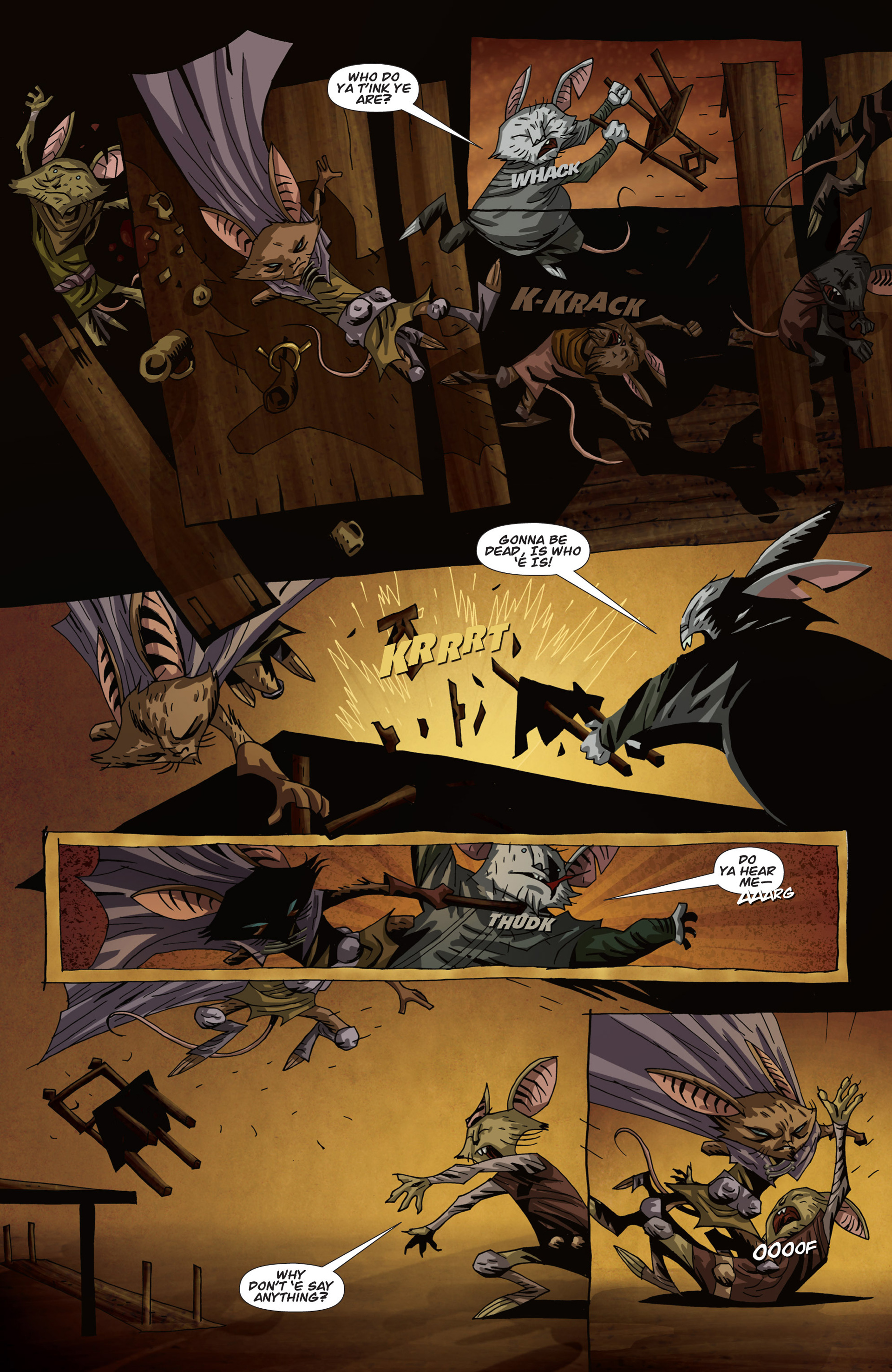 Read online The Mice Templar Volume 4: Legend comic -  Issue #3 - 21
