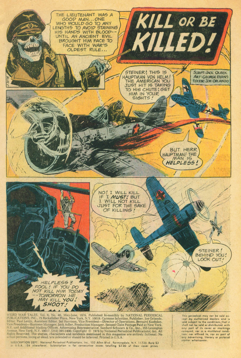 Read online Weird War Tales (1971) comic -  Issue #46 - 3