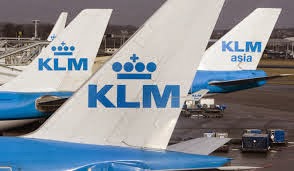 Wij vliegen met KLM.