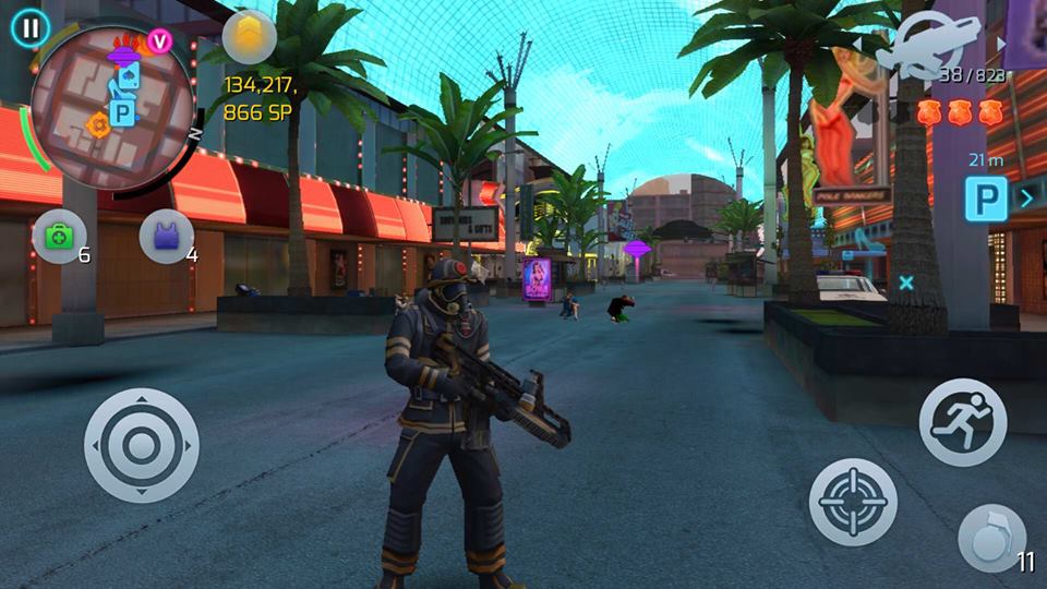 gangstar vegas free game by gameloft open world game android offline