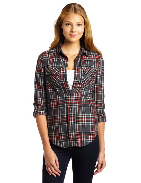 Choosing the Best Plaid Shirts for Women ~ Women Lifestyles