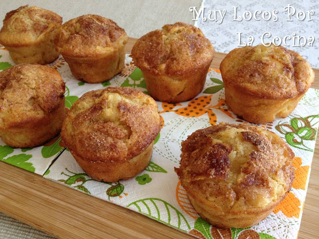 Muffins de Manzana, Canela y Yogur