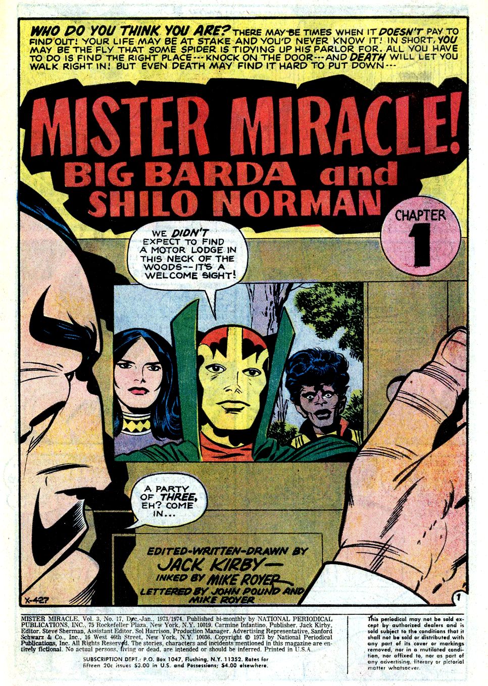 Read online Mister Miracle (1971) comic -  Issue #17 - 3