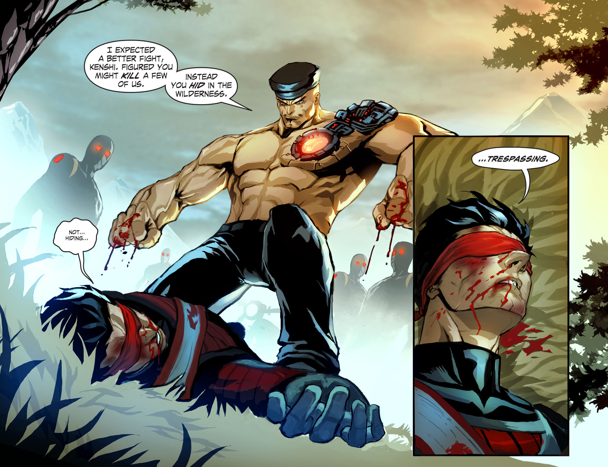 Read online Mortal Kombat X [I] comic -  Issue #1 - 9