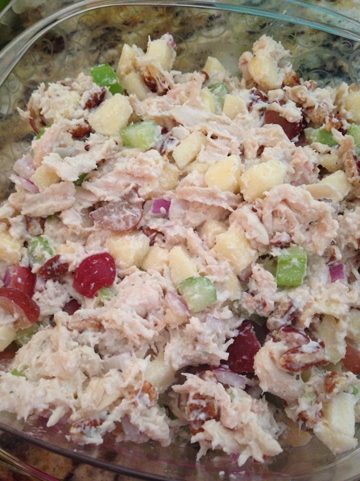BYOB Your Own Best) Fruit and Nut Chicken Salad