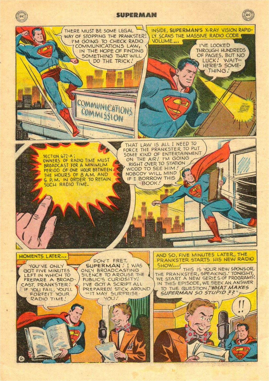 Read online Superman (1939) comic -  Issue #61 - 8