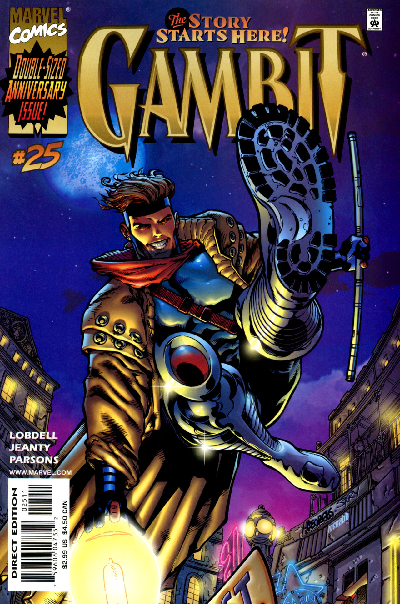 Read online Gambit (1999) comic -  Issue #25 - 1