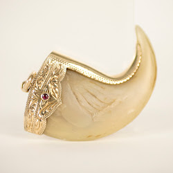 tiger gold nails jewellery