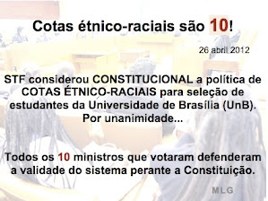 Cotas são 10!