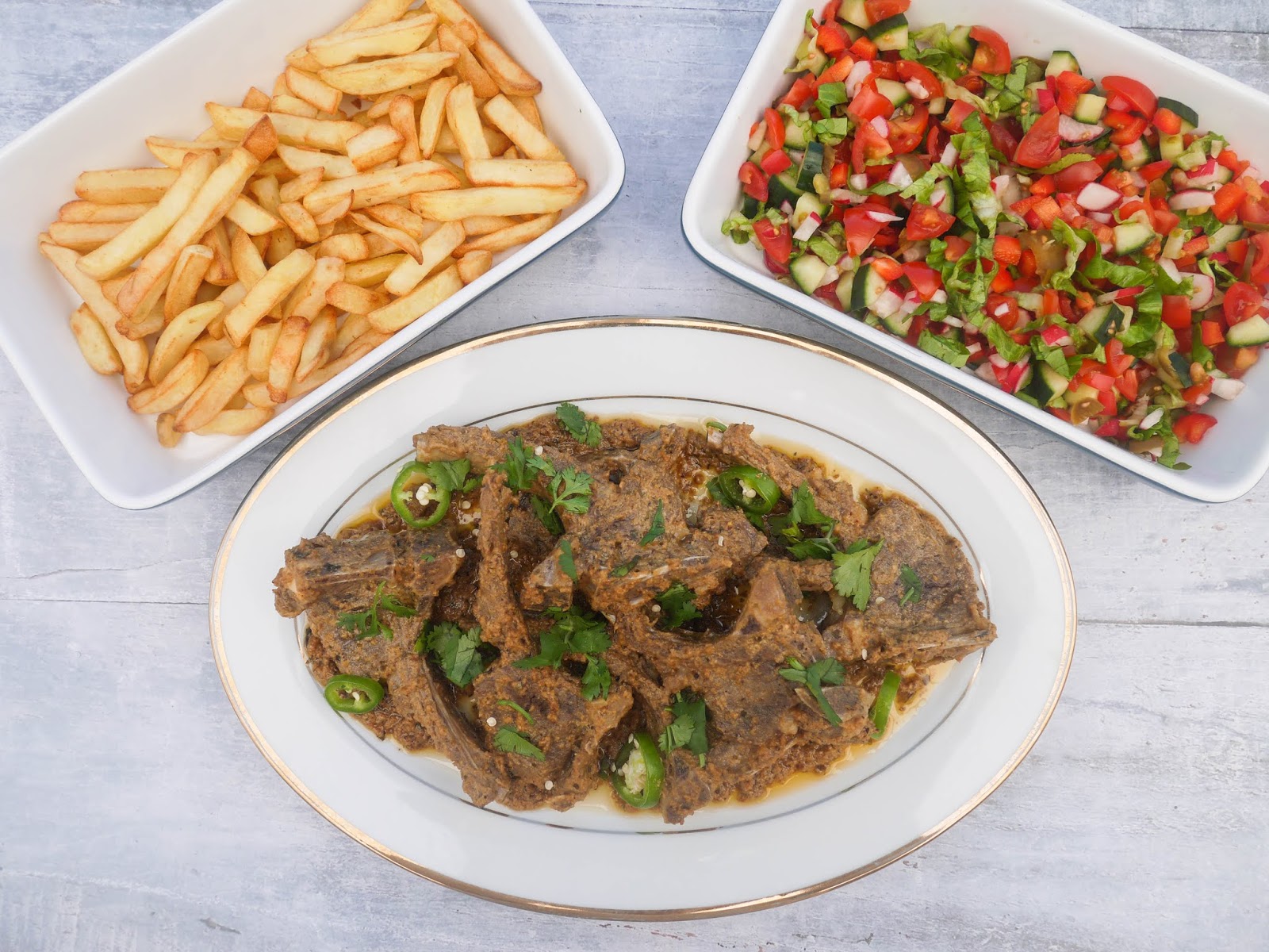 This Muslim Girl Bakes Masala Lamb Chops.