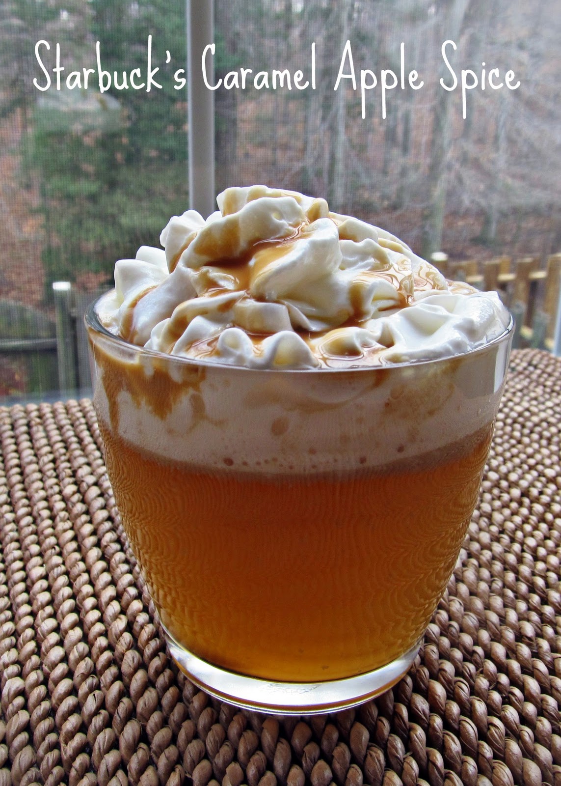 Mr. & Mrs. Hunt Starbucks Caramel Apple Spice Copycat