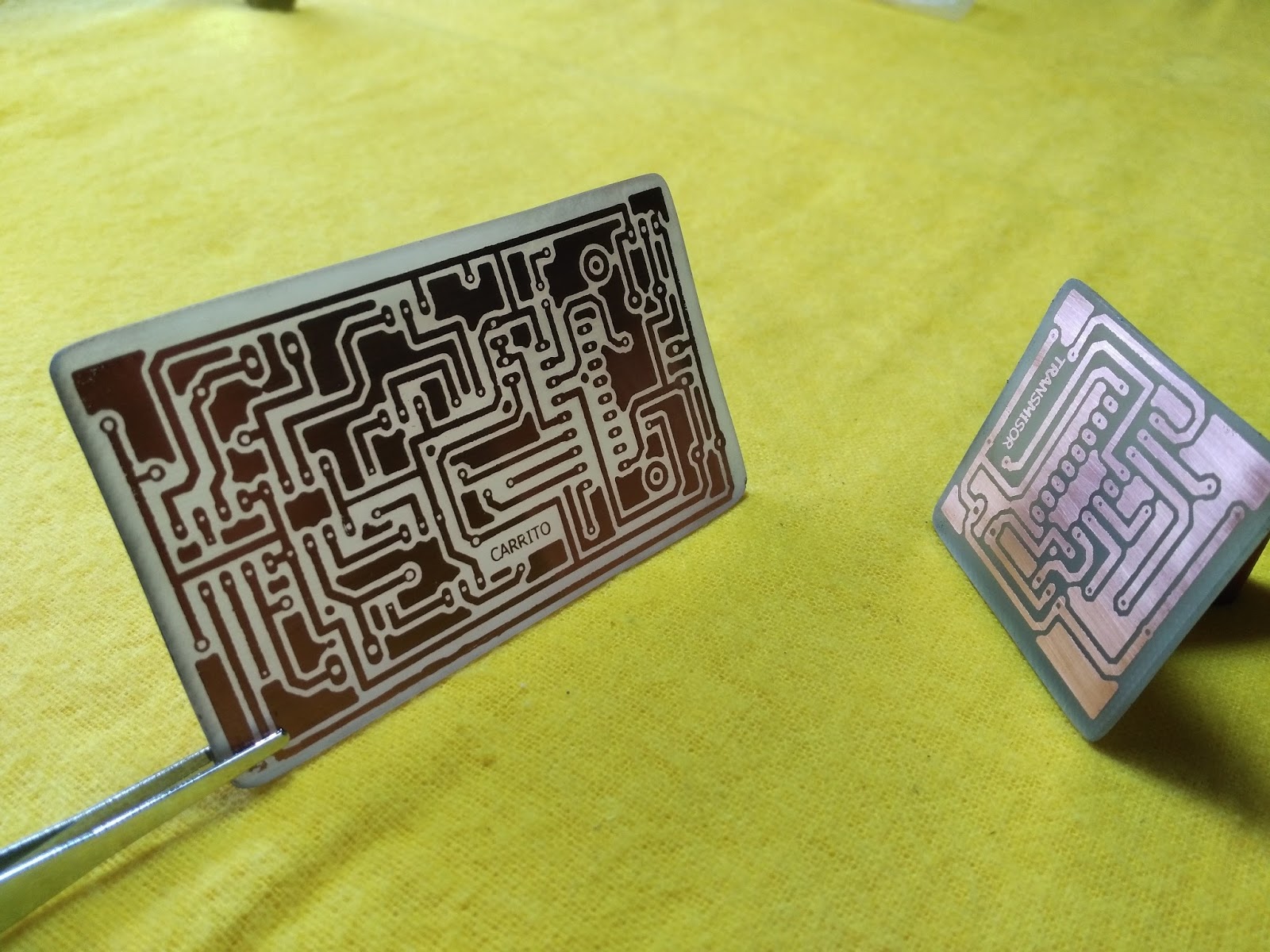 Humildad hemisferio encerrar Como hacer circuitos impresos con el método de planchado.