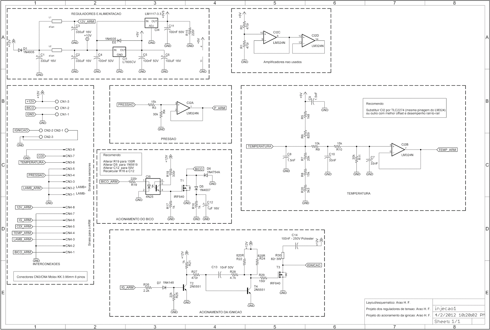 Projeto Opala: Arduino ECU
