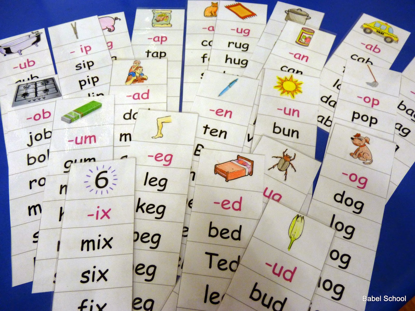 List Of Cvc Words Printable