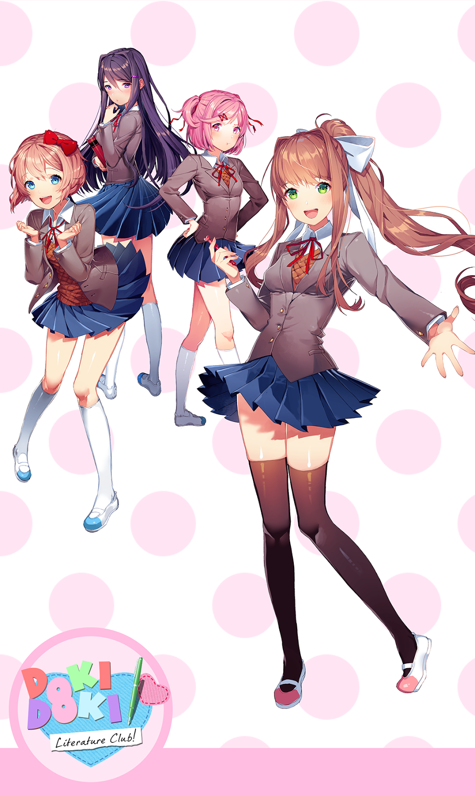 Visual Novel Para Pc: Doki Doki Literature Club!