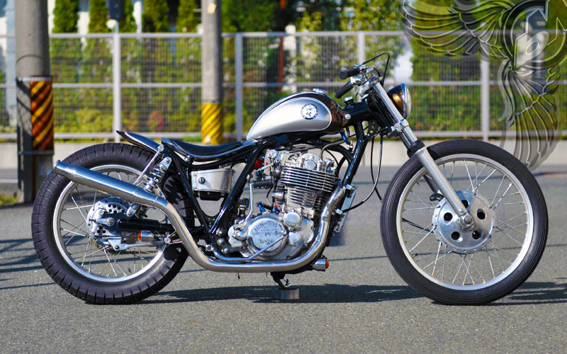 sr400 bobber by old speed factory