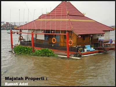 Desain Bentuk Rumah Adat Bangka Belitung Desain Bentuk Rumah Adat Bangka Belitung, Rumah Rakit asal Bangka Belitung