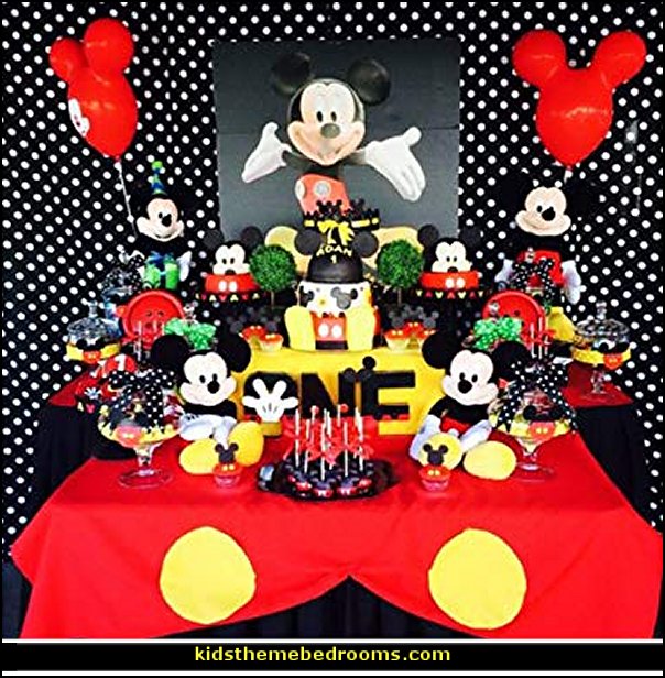 Mickey Mouse birthday themed party decorations   mickey mouse party supplies  mickey mouse themed party decorations  mickey mouse party ideas