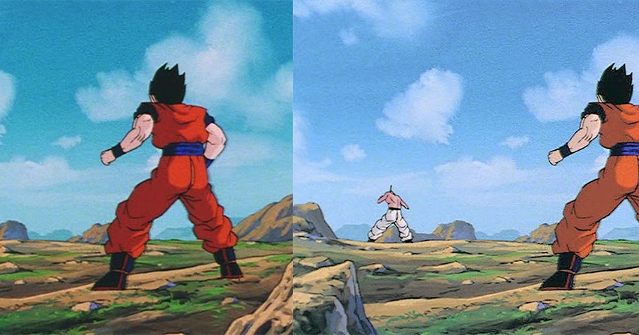 Dragon Ball Z Color Correction: Buu Saga restored to original Cel colours