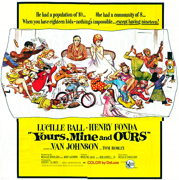 Os Meus, os Seus e os Nossos (Yours, Mine and Ours, 1968) Lady Hollywood Os Meus, os Seus e os Nossos (Yours, Mine and Ours, 1968) Lady Hollywood