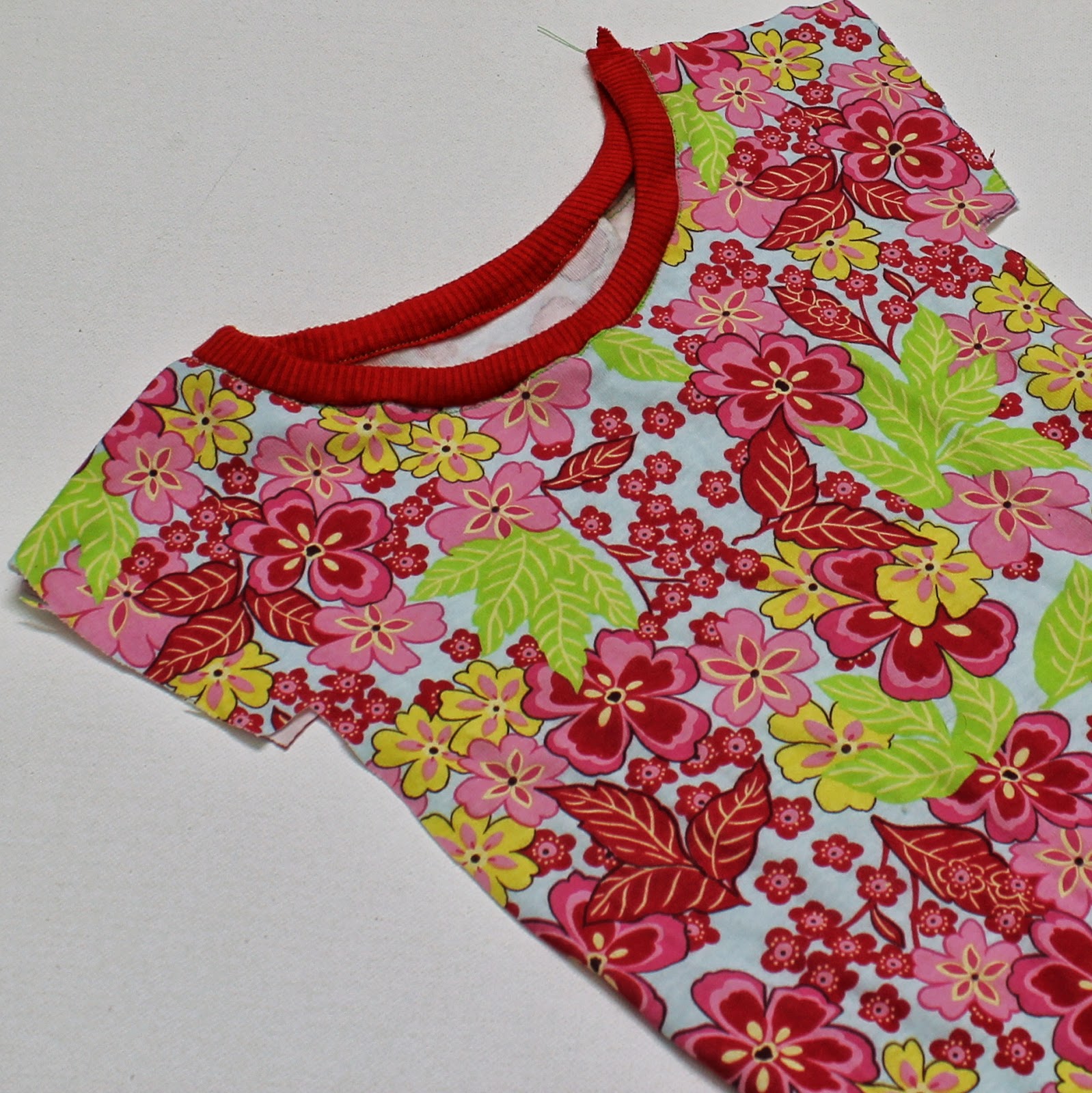 Sewing A Ringer Onesie