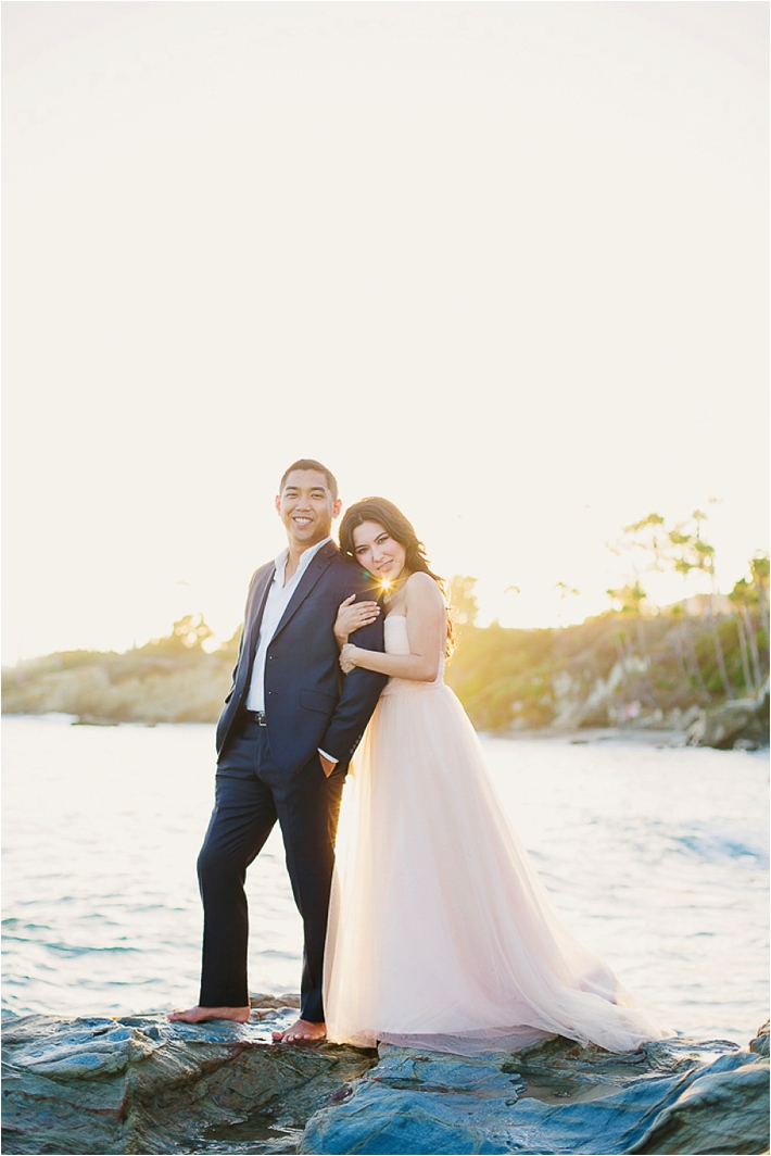 Gorgeous beach engagement session by Closer to Love Photography