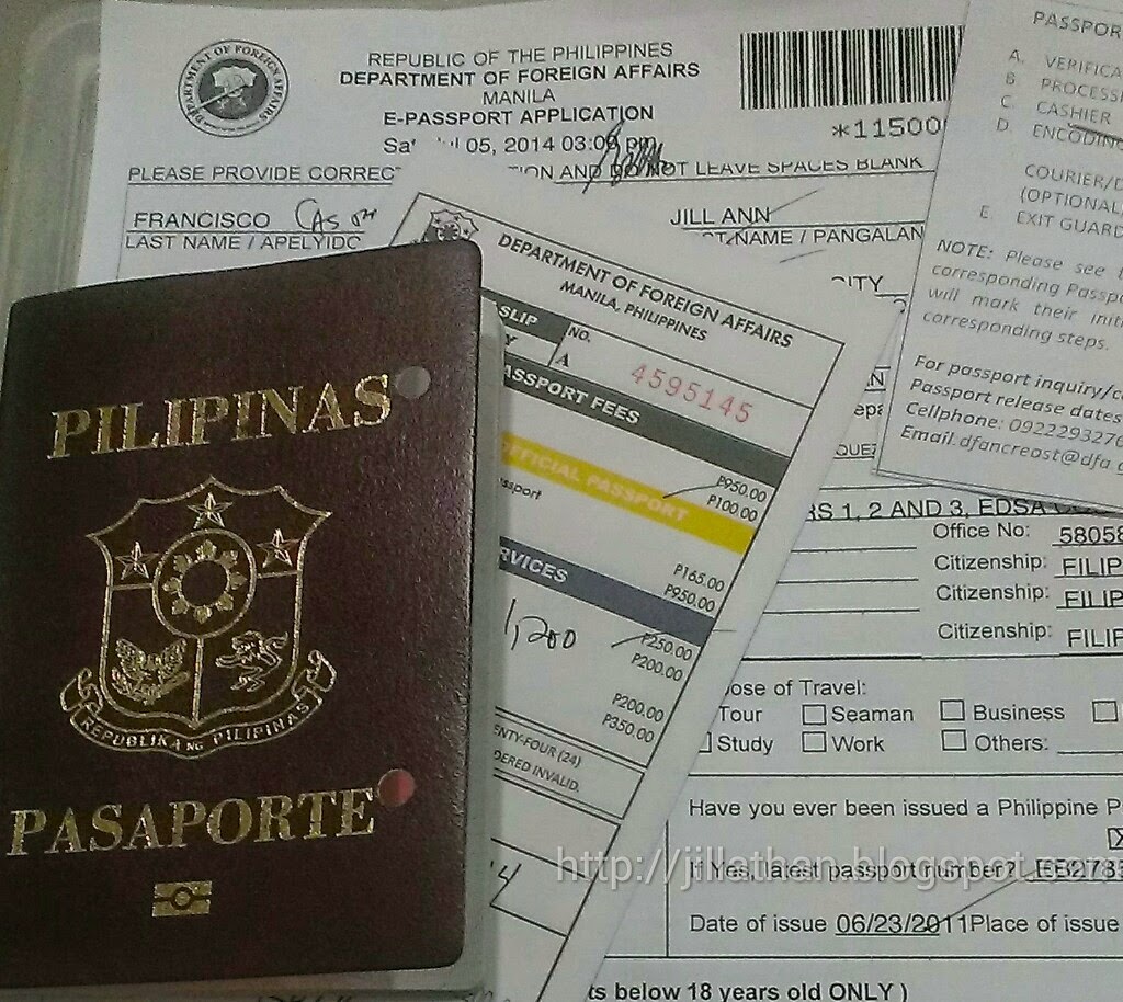 Jill & Athan's Awesome Whatevers! How to Apply for Philippine Passport