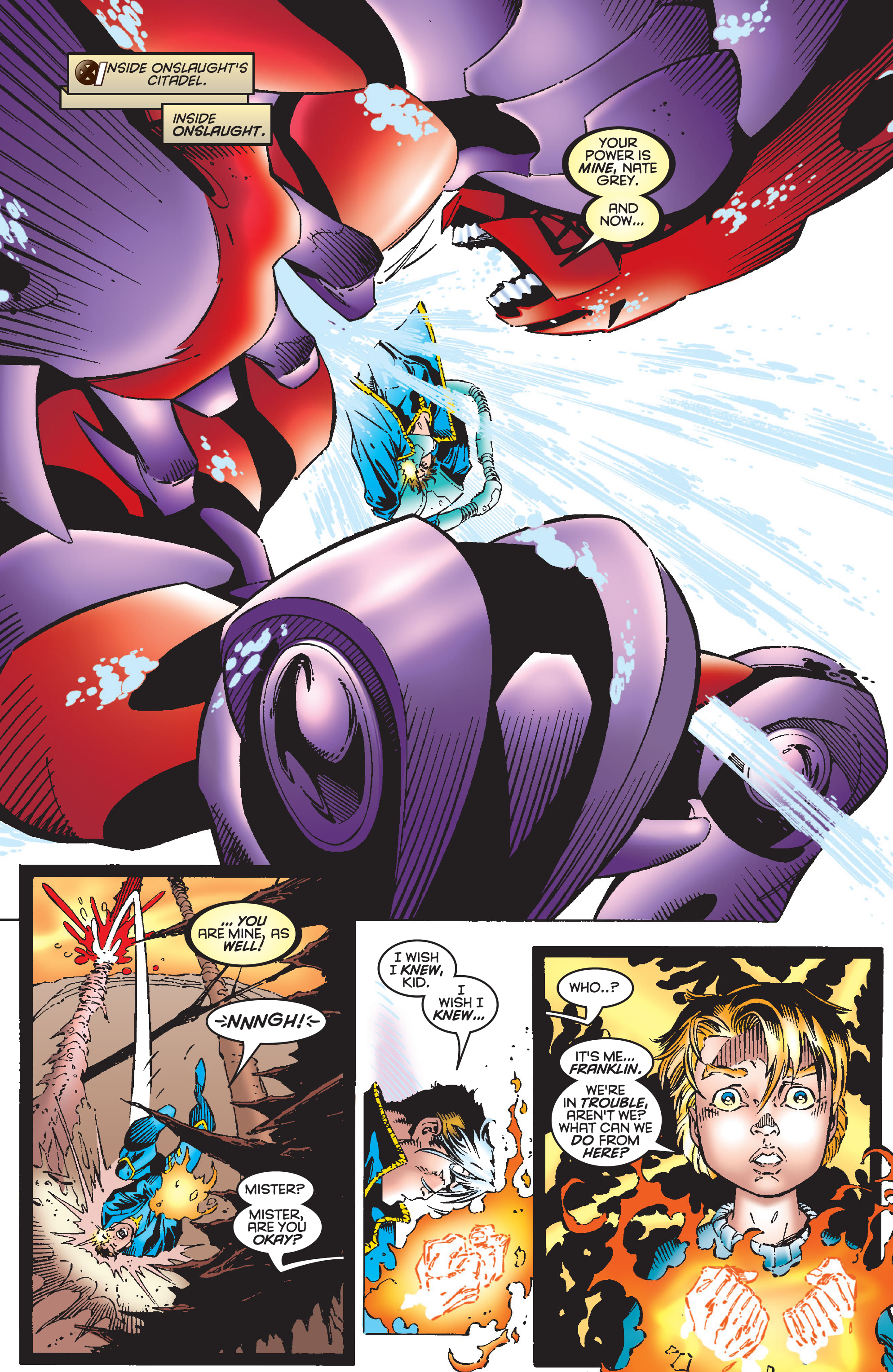 Read online X-Men Milestones: Onslaught comic -  Issue # TPB (Part 4) - 29