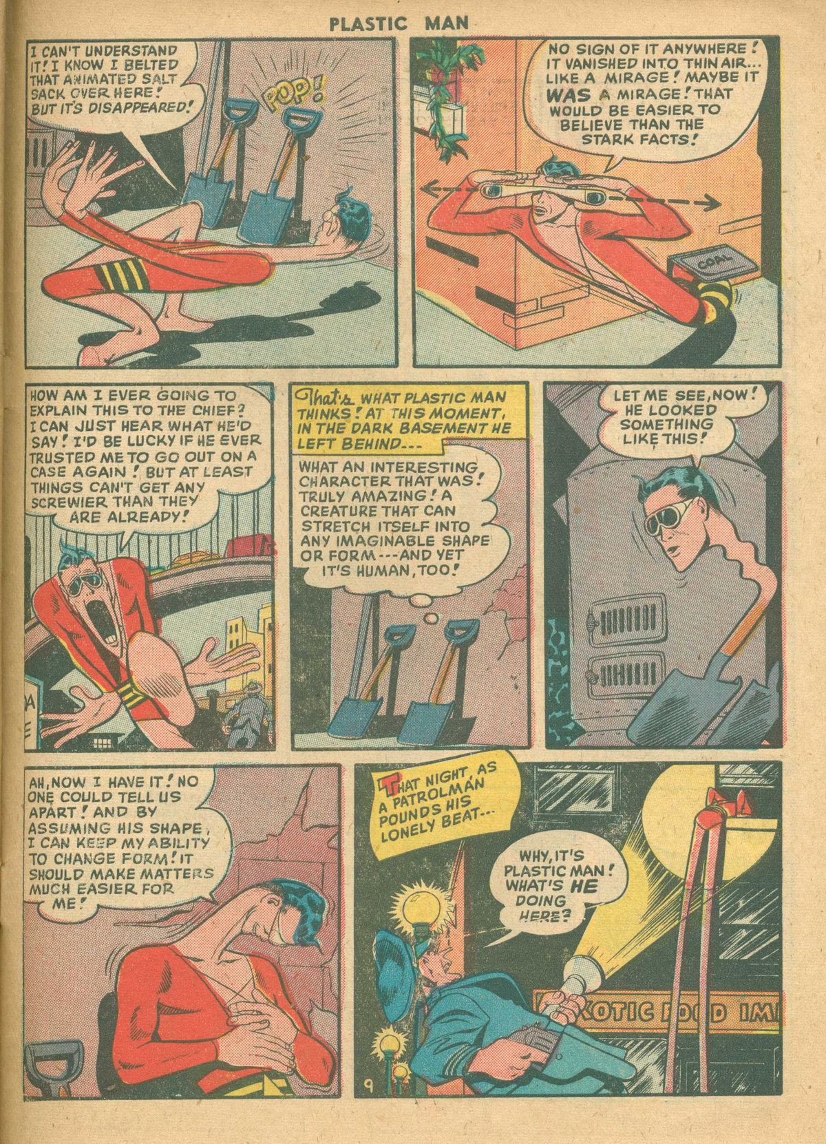 Read online Plastic Man (1943) comic -  Issue #21 - 31