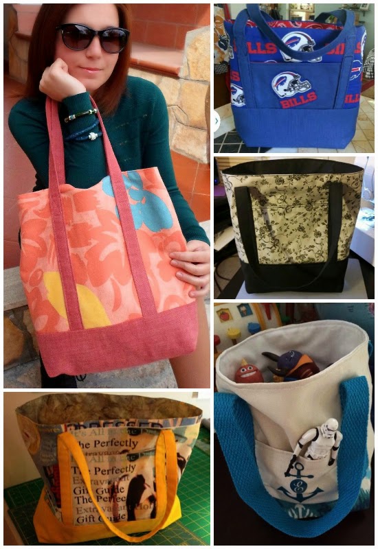 Love these Lined Canvas Totes! So classic. | The Inspired Wren Love these Lined Canvas Totes! So classic. | The Inspired Wren