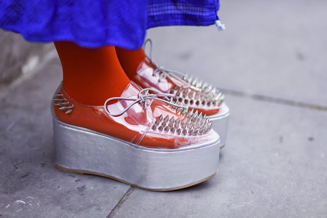 Flatform Shoes - FRONT ROW