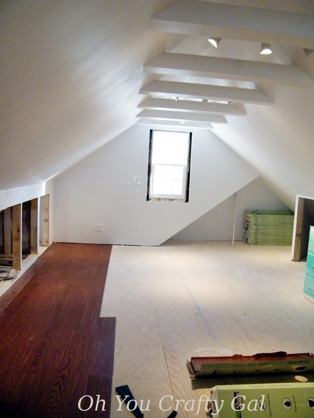 Attic Reno Dream Craft And Sewing Room The Final Results