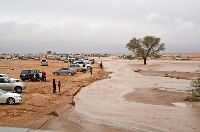 Jabal Uhud Mengeluarkan Air