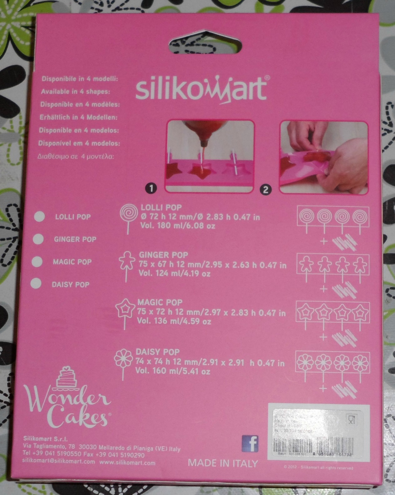 Stampo Per Cake Pop In Silicone - 20 Bastoncini Inclusi, Forma Sferica, Sicuro Per Forno E Microonde