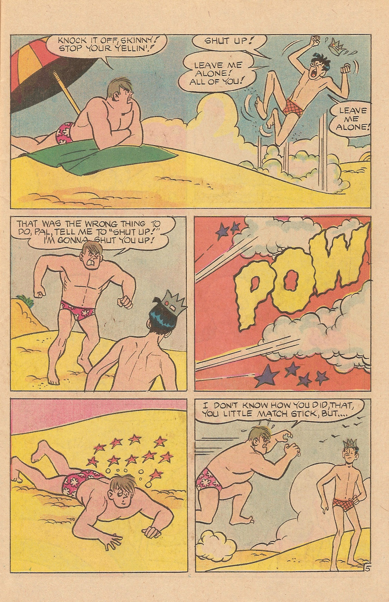 Read online Jughead (1965) comic -  Issue #257 - 7