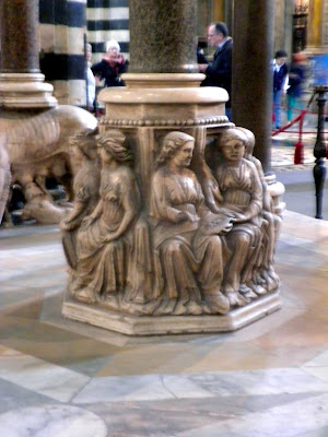 Siena cathedral pulpit detail
