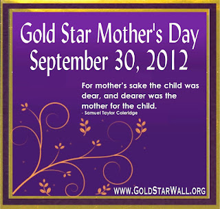 Gold star sep Recipe Roundup: Gold Star Mother's Day