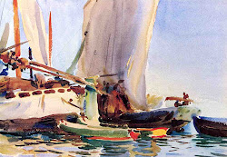 sargent singer john giudecca watercolor venice 1907 watercolors painting boats arte cobalt oil