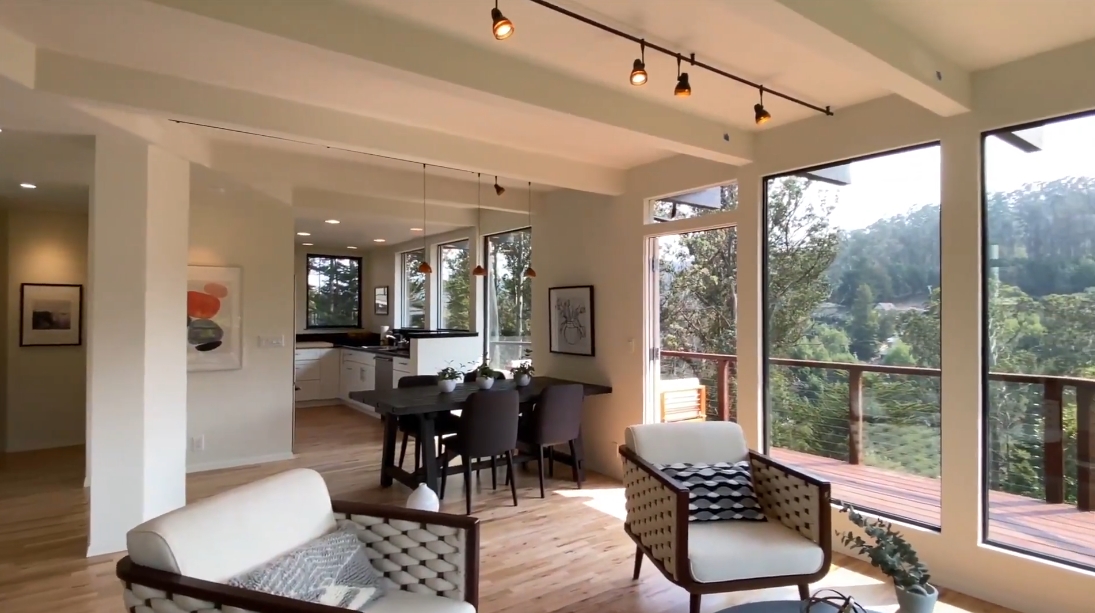 18 Photos vs. 509 Pixie Trail, Mill Valley, CA Interior Design Luxury Home Tour