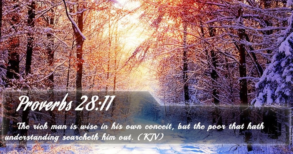 INSPIRATIONAL QUOTES PROVERBS 28 11