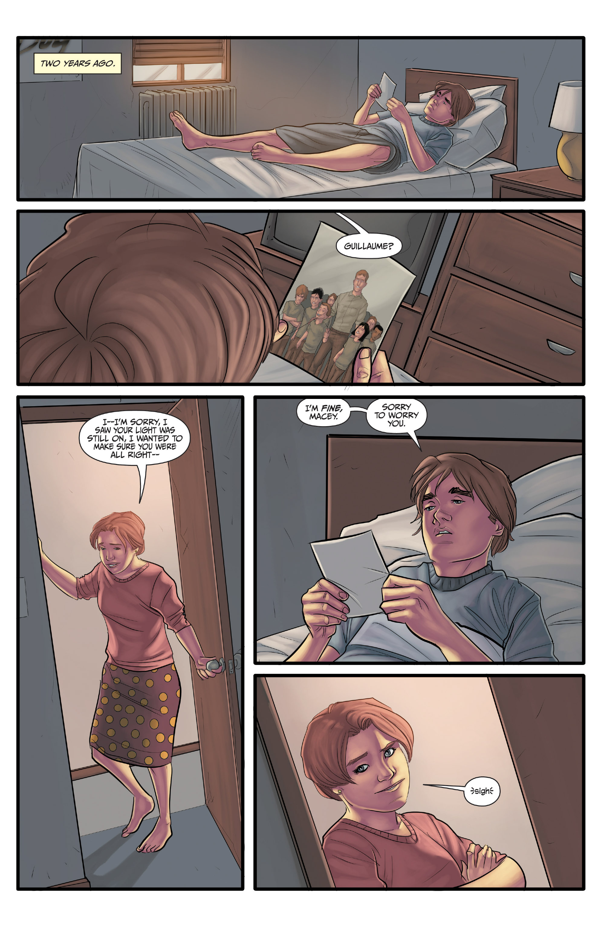 Read online Morning Glories comic -  Issue #41 - 3