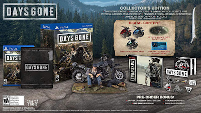 Days Gone Game Cover Ps4 Collectors Edition